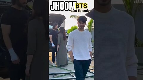 JHOOM | Last Episode | Behind The Scenes #jhoom #zaranoorabbas #haroonkadwani #shorts #tkdvidzpr