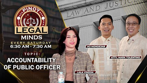 REPLAY | Pinoy Legal Minds | August 3, 2024