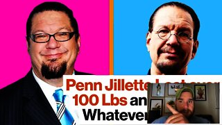 Penn Jillette LOSES 100 Pounds Using Potatoes + Plant Based Diet