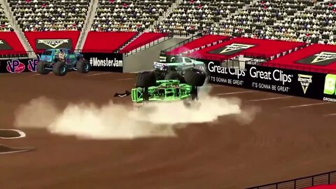 Monster Tour Crash Madness #6 BeamNG.Drive Monster Jam #beamngdrive #monsterjam #monsterjamgame