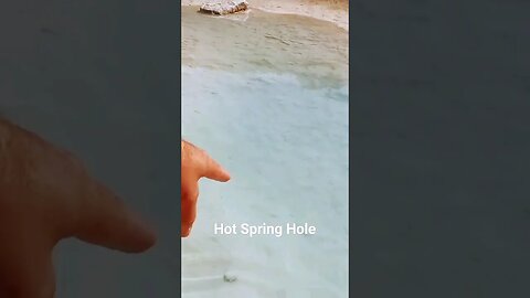 Hotspring hole. Fairmont BC #hotsprings #shortsvideo