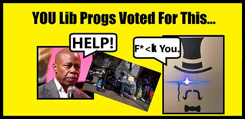 NYC Has a Problem that Cannot Be Fixed | You LIB PROGS Get What You Vote For