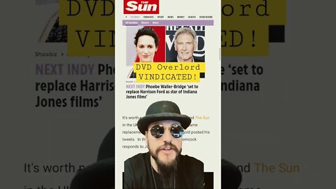 Overlord DVD Host Doomcock VINDICATED! After Attack By Indiana Jones Director