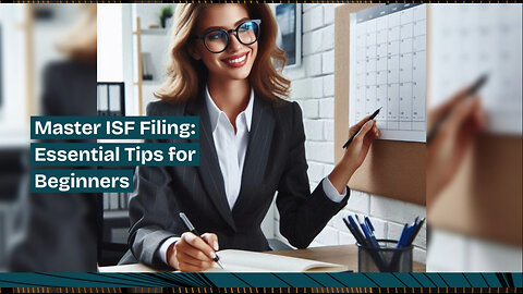 Demystifying ISF Filing: Expert Tips for Smooth Imports