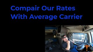 Compare Our Freight Rate to Lane Honeys Rate