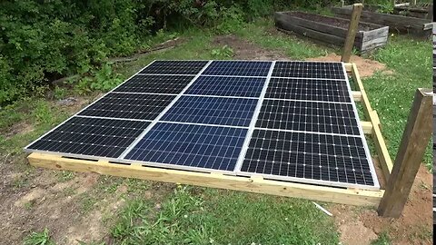 My Off Grid Solar Project Part 3: The Array Is Built!