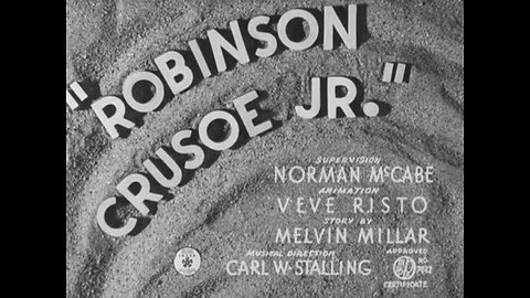 1941, 10-25, Looney Tunes, Robinson Crusoe Jr.