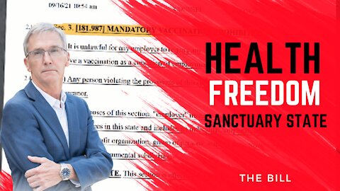 Health Freedom Sanctuary State Bill