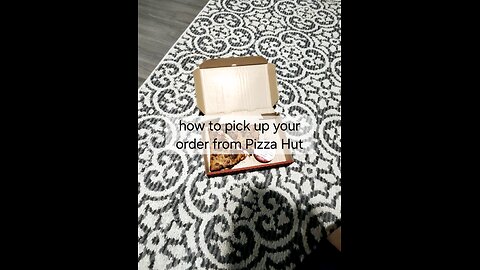 how to pick up your order from Pizza Hut