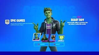 HOW TO GET BEAST BOY SKIN FOR FREE IN FORTNITE! (Fortnite Beast Boy Skin)