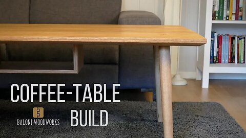 Making a COFFEE-TABLE! (Scandinavian Design)