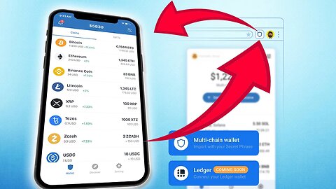 Keep Your Crypto In YOUR WALLET! Here's The TRUST WALLET Browser Extension