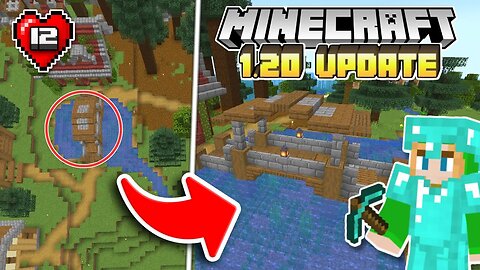 I Connected My Entire Minecraft World through This… -- 1.20 Survival Let's Play [Episode 1]