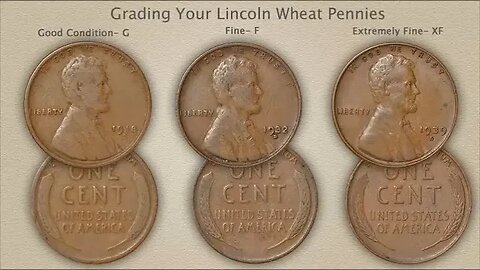Lincoln wheat How to Determine the Value of Your Lincoln Wheat Pennies through Grading"