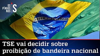 Caso de juíza que quer vetar bandeira do Brasil chega ao TSE