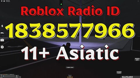 Asiatic Roblox Radio Codes/IDs