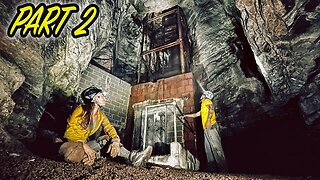 Secret Elevator Deep In a CAVE! - WE FOUND THE TOP!