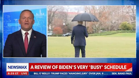 The White House states President Biden has a 'very busy schedule,'