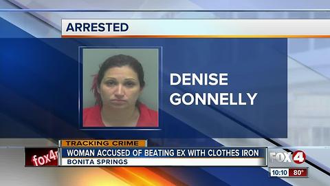 Woman Accused of Beating Ex with Clothes Iron