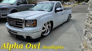 Alpha Owls headlights full install