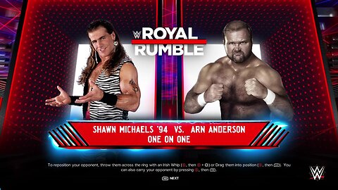 WWE 2k24 Shawn Michaels vs Arn Anderson