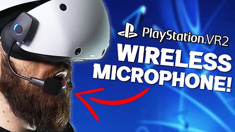 This is the BEST Wireless Microphone for the PSVR2!