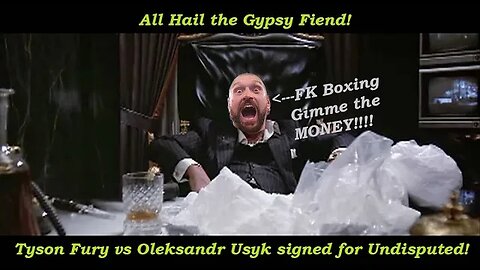 (Who will it be?) First Undisputed Heavyweight Champ in 24yr! Tyson Fury Vs Oleksandr Usyk signed!