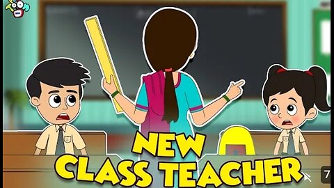 New Class Teacher _ Types of Teacher _ Animated Stories _ Cartoon _ Moral Stories _ PunToon Kids