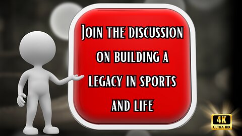 Join the discussion on building a legacy in sports and life.🏆🌟 #legacydrivenathletes #athletemindset