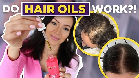 Hair Growth Oils for Hair Loss (How to oil your hair for MAJOR growth!)