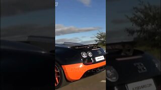 😱Drag Race 🤑Bugatti Veyron Vitesse W16 vs Lamborghink Aventador LP700-4 V12 extremely brutal rollra