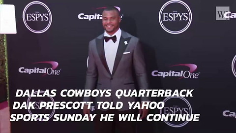 Dak Prescott To Stand During National Anthem