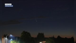 Look up and enjoy the view! Comet Neowise streaking across the sky in WNY
