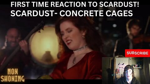 First Time Reaction - To SCARDUST (feat PATTY GURDY) CONCRETE CAGES Official Music Video