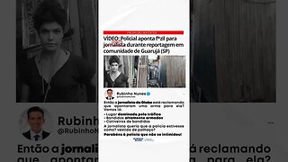 A polícia só fez o trabalho dela, e por isso está sendo atacada pela rede Globo. #shorts #jornalismo