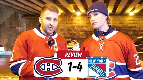 HABS ARE GETTING TOUGH TO WATCH ! | MTL 1-4 NYR