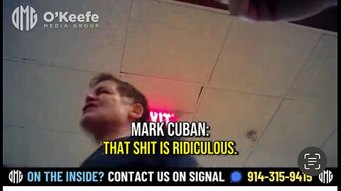 Unhinged Mark Cuban got into a nasty fight with James O’Keefe about Pfizer & Race