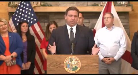 Gov DeSantis: If A Government Agency Forces A Vaccine for Employees, They Will Be Fined $5K