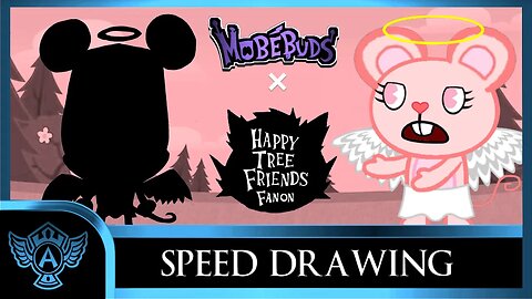 Speed Drawing: Happy Tree Friends Fanon - Brightly | Mobebuds Style