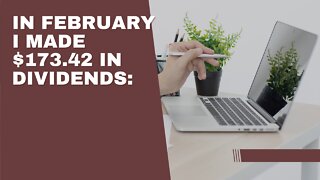 Dividends for February 2022