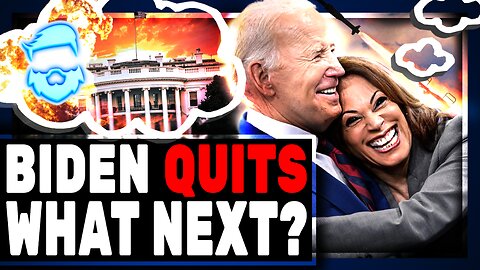 Joe Biden QUITS & The REAL Reason Why! Obama REFUSES To Endorse Kamala Harris & Trump Polls SOAR!