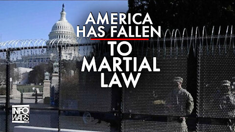 America Has Fallen to Martial Law says Reporter in DC!