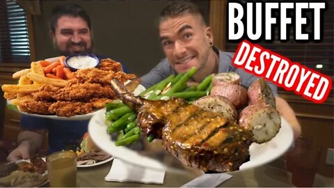 PRO EATER VISITS THE LARGEST BUFFET IN THE USA | SHADY MAPLE SMORGASBORD | Dutch Buffet