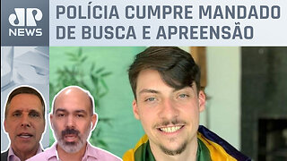 Filho de Bolsonaro, Jair Renan é alvo de operação da polícia do DF; Schelp e Capez analisam