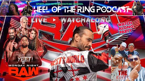 🟡WWE Raw WRESTLING Live & Watch Along (No Footage Shown) Will CM Punk choose Raw over SmackDown?