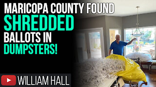 SHREDDED Ballots FOUND In Maricopa County DUMPSTERS!