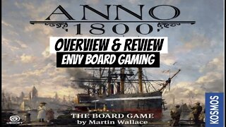 Anno 1800 Board Game Overview & Review
