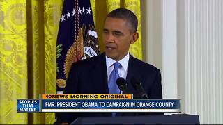 Obama hits campaign trail in Orange County