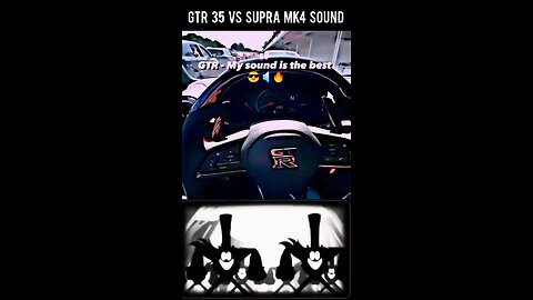 GTR VS SUPRA MK4 SOUND