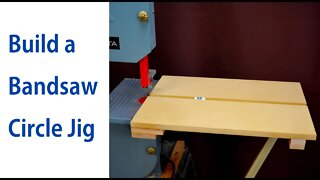 How to Make a Circle Cutting Jig for a Bandsaw